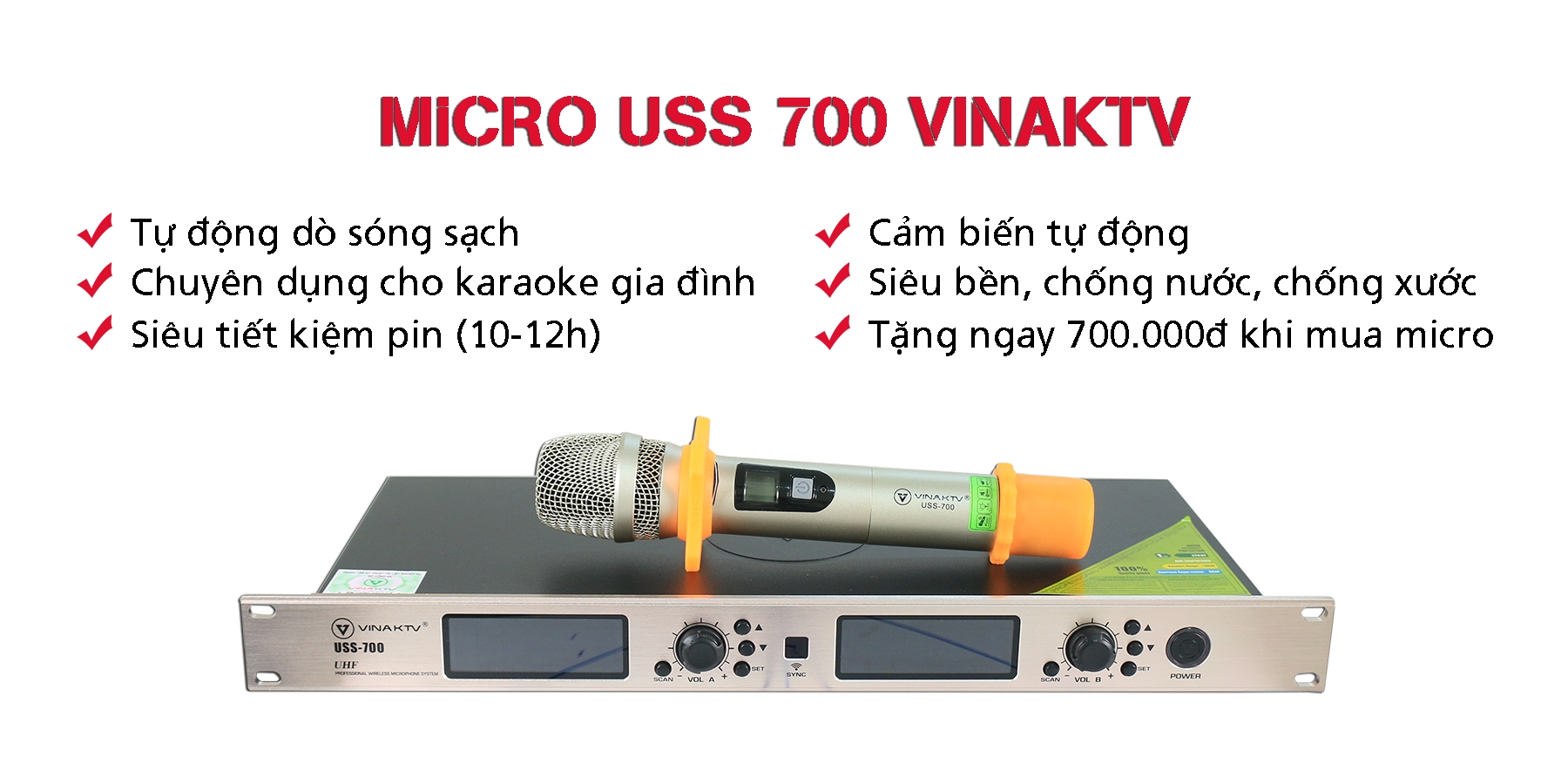 Micro VinaKTV USS 700