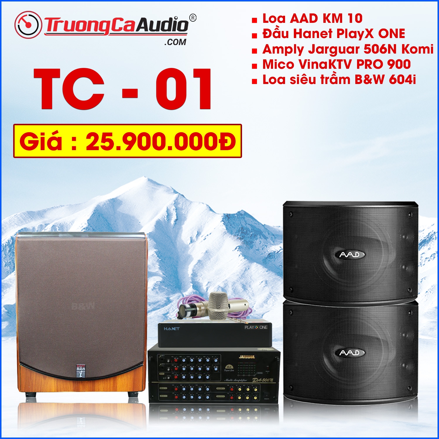 Dàn karaoke gia đình TC- 01