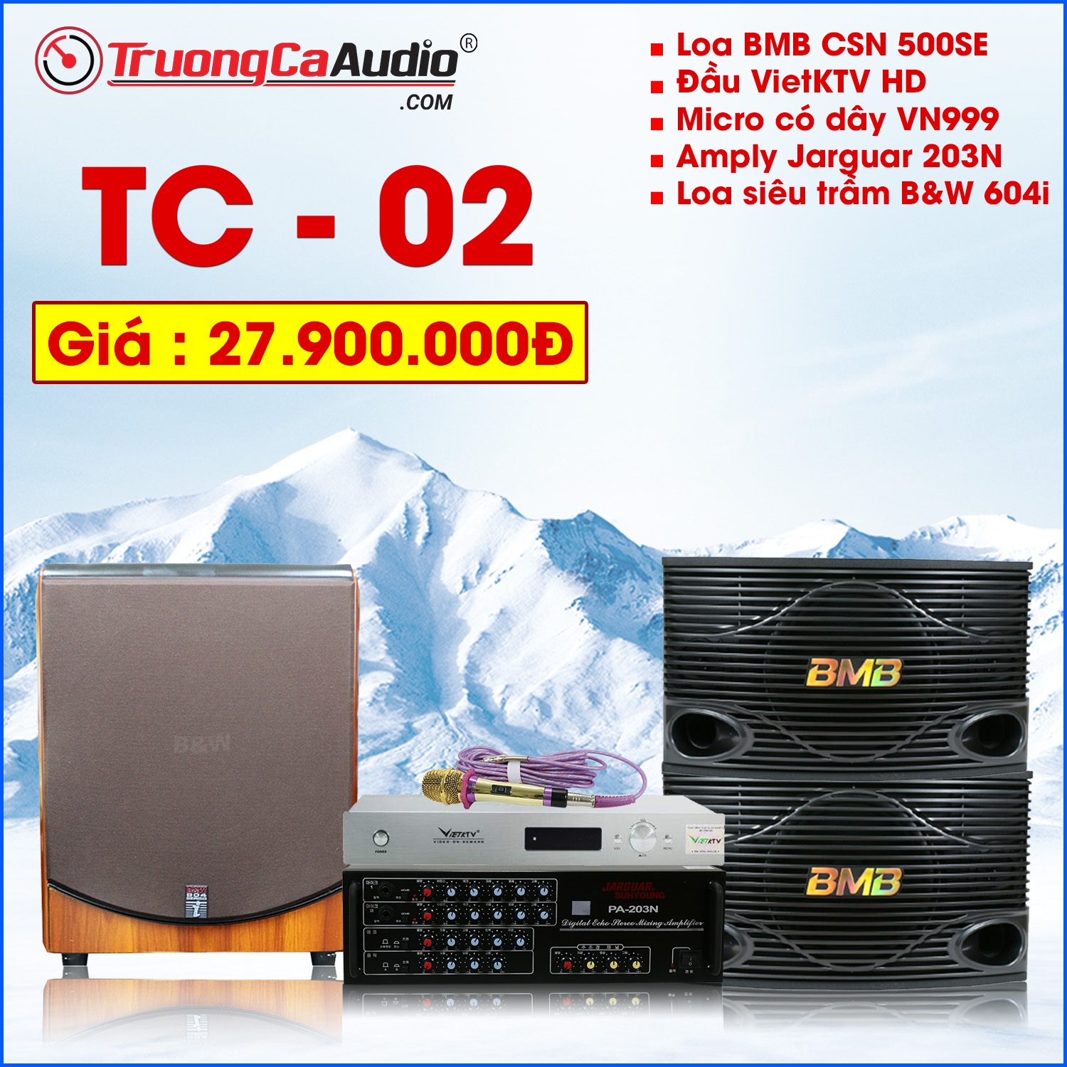 Dàn karaoke gia đình TC - 02