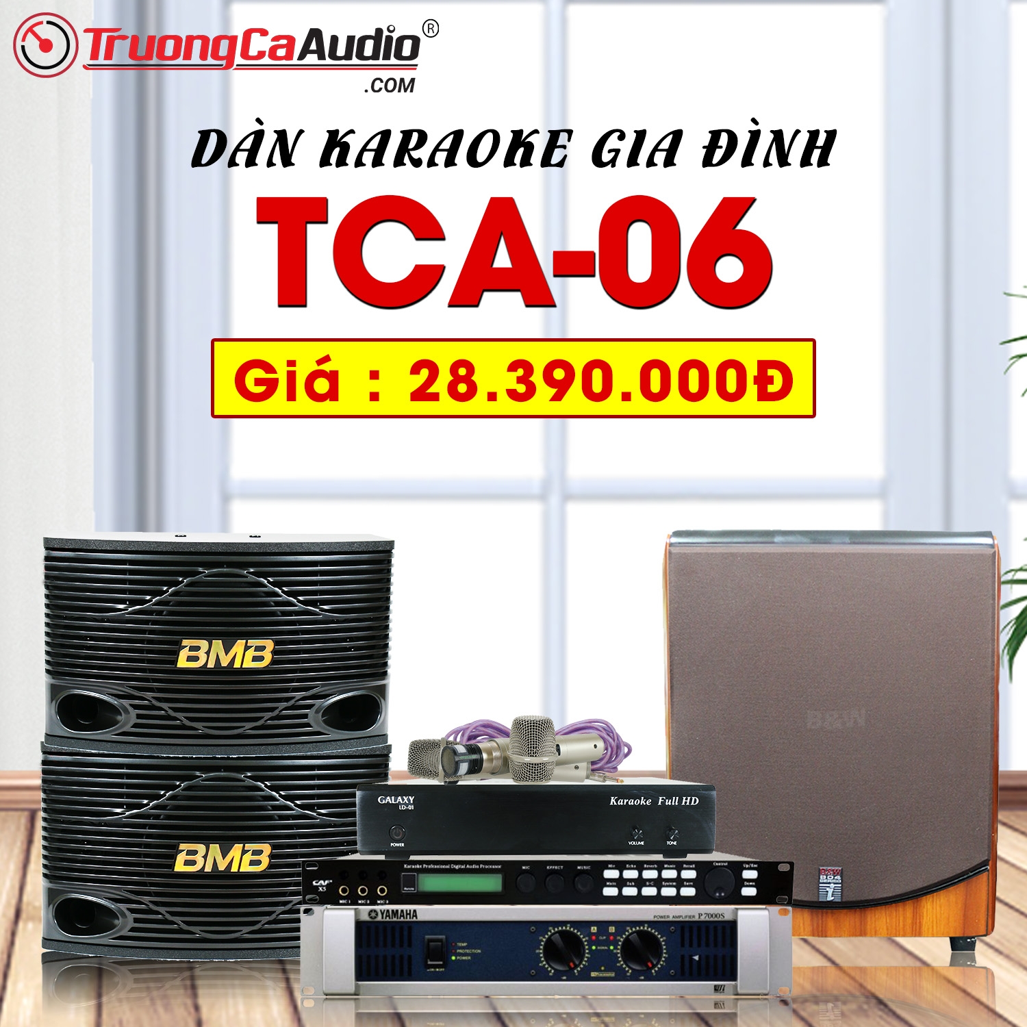 Dàn karaoke gia đình TCA 6