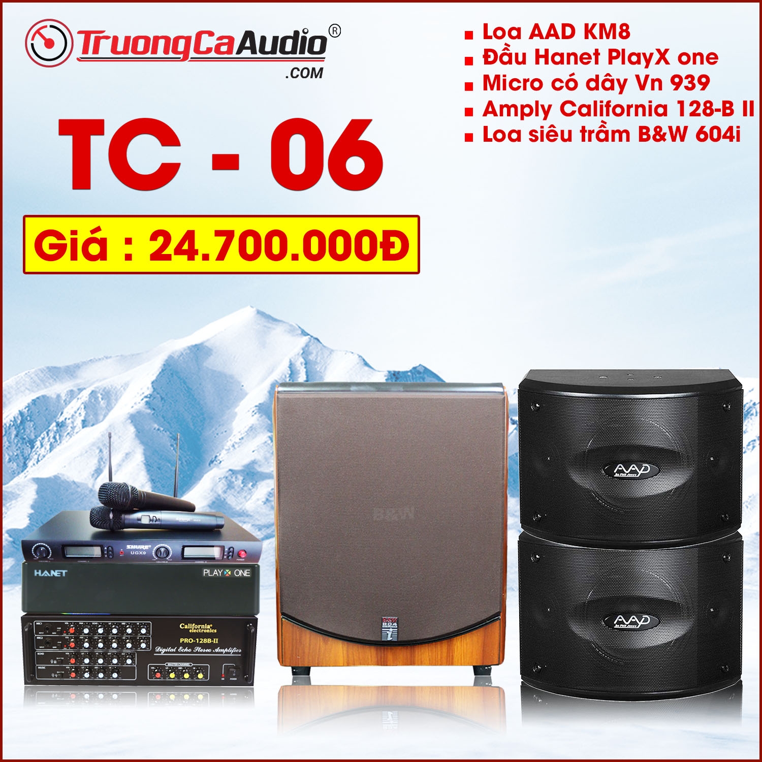 Dàn karaoke gia đình TC-06